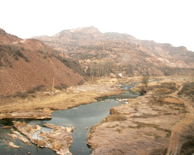Taiyuan River China 4x5 Manuel Pinar